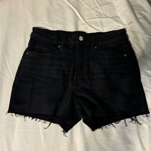 Old Navy Black Denim Shorts